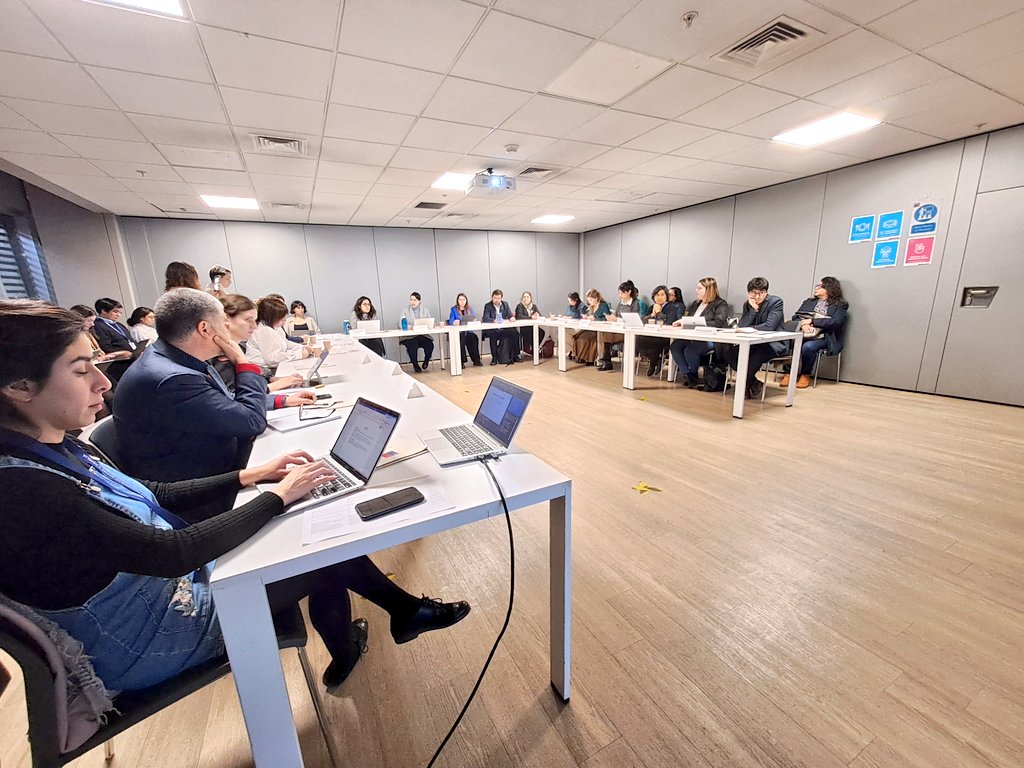 gabyelguetap's tweet photo. AHORA / Estamos presentes en una nueva sesión de la Secretaría Técnica del Consejo Asesor Presidencial Interministerial para la Política Nacional e Integral de Cuidados, que dirige subsecretaria @franperalesf de @subse_ssociales https://t.co/s9fiALuM5n