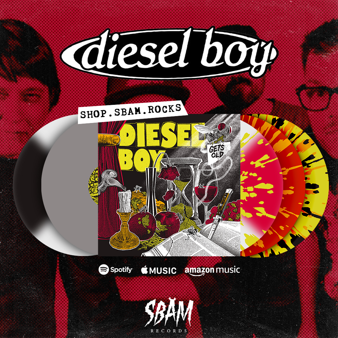 Diesel Boy - Gets Old OUT NOW! Stream it on all digital services! Snatch a physical copy 💿 through our store and better grab one of the exclusive variants now while you still can!🤘 eu.sbam.rocks/products/diese… #newmusicfriday #punkrock #dieselboy #sbäm
