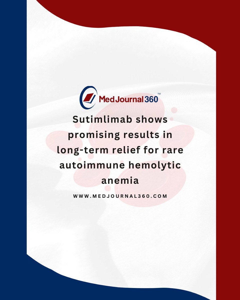 Read the full article here ⤵️
medjournal360.com/hematology/sut…

#medjournal360 #hematology #hematologist #autoimmunedisorder #autoimmune #hemolyticanemia #anemia