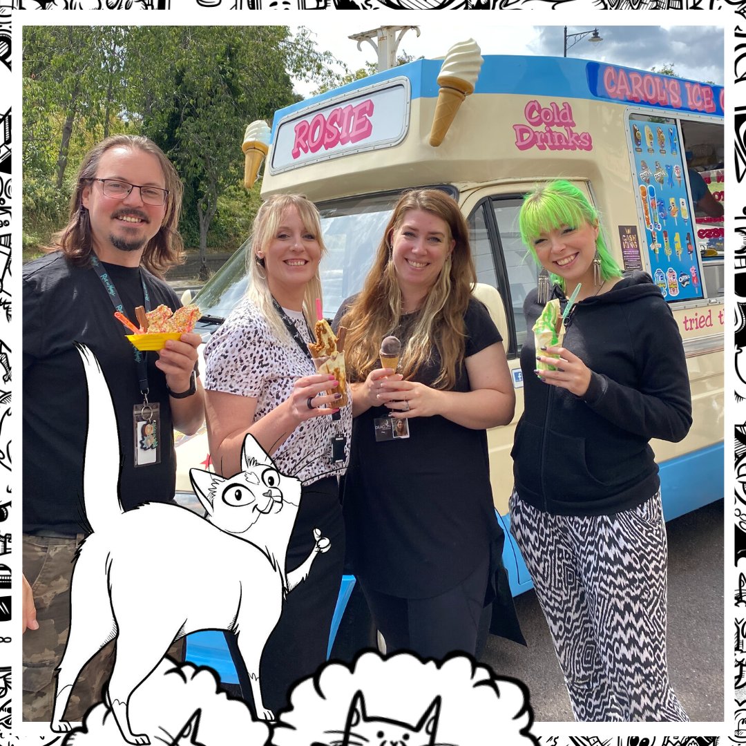 Just go and have a lovely weekend!

Eat the cake (or the ice-cream) and enjoy every minute of it!