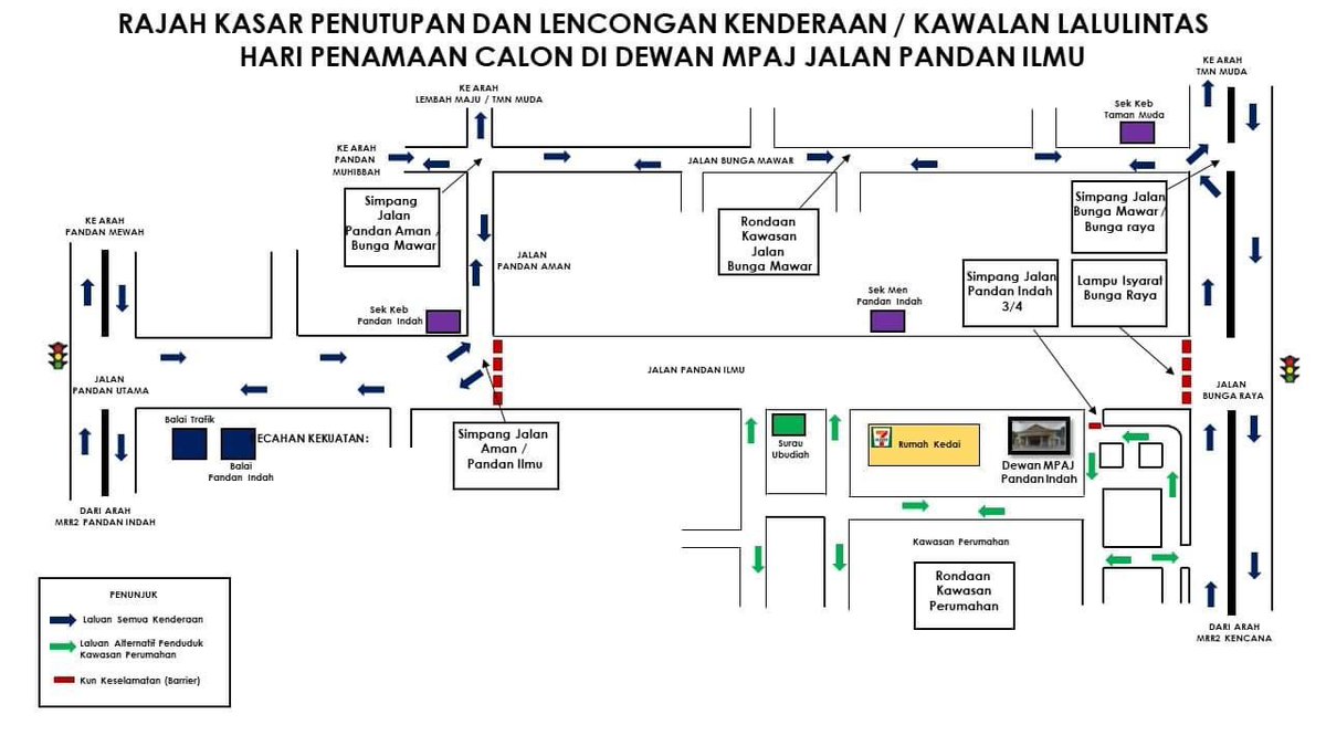 mp_ampangjaya's tweet image. Hebahan warga Ampang Jaya 💛💙
.
Makluman penutupan sementara jalan sempena Proses Penamaan Calon N.19, N.20, N.21 dan N.22.

*Kredit FB Polis Daerah Ampang Jaya Page

#SPR15