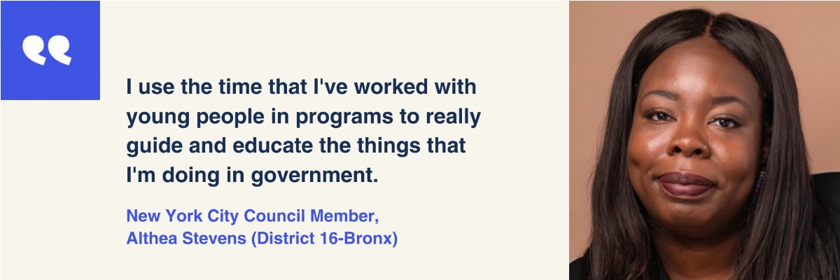 ETC CEO @gregjmorris sat down w @althea4theBX to discuss critical issues impacting youth & our community, including the pressing need to reimagine #wkdev for young people & the investments needed in the human services sector & workforce. Read: nycetc.org/2023/07/a-conv…