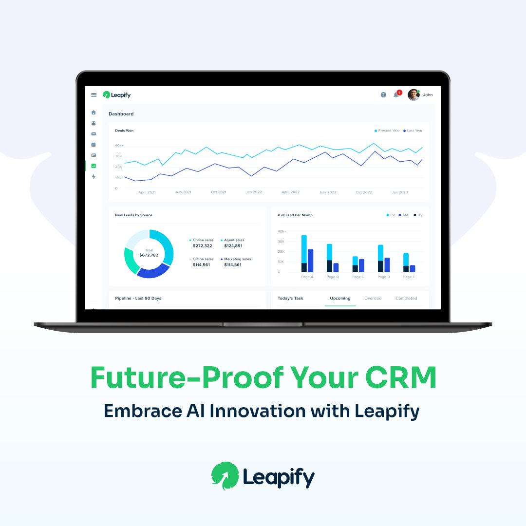 leapifyai's tweet image. Leverage data and advanced AI technologies to streamline operations, enhance customer experiences, and gain a competitive edge. 💪

#Leapify #BusinessGrowth #DataDrivenSales #CRM