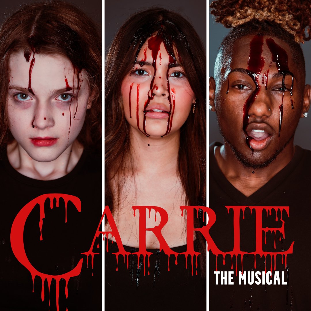HITSbackstage's tweet photo. Get Ready to Meet the Talented Stars of #CARRIEtheMusical 
Donna Taylor as CARRIE WHITE
Bianca Ramierz as SUE SNELL
Jermaine Hayden II as TOMMY ROSS
Tickets https://t.co/fHpzVhRoGE https://t.co/WQheKxXeYT