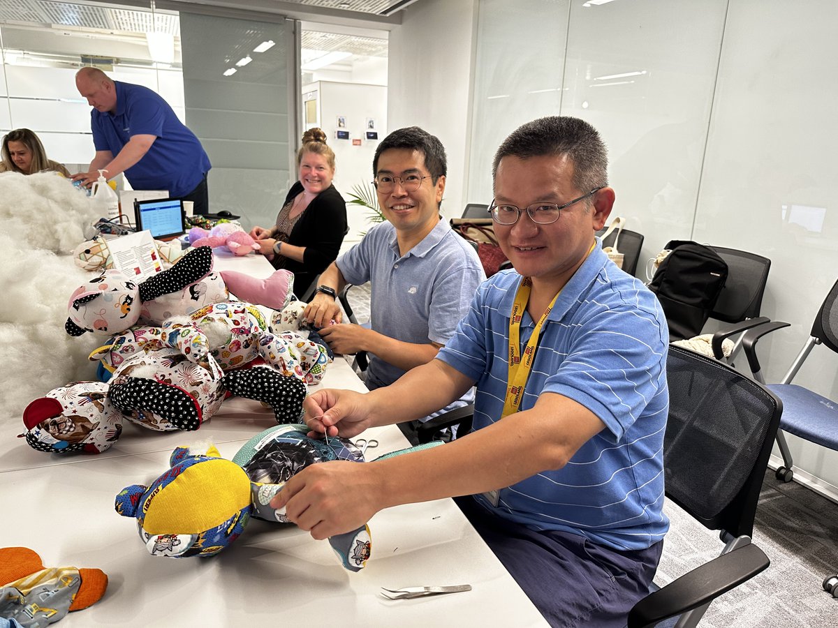 OvidRx's tweet image. We recently hosted our second #RAREBear event in Boston in support of @RARE_Science. Ovidians worked together to create 36 one-of-a-kind bears for one-of-a-kind kids living with #raredisease. We value opportunities like this to partner with the #rare community. 🧸