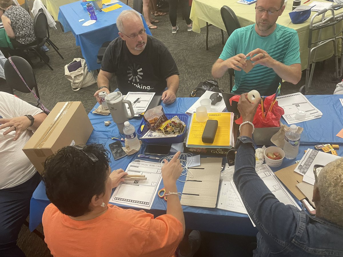 <a href="/farnsleymiddles/">Farnsley MS</a> Staff Retreat Day 2! Started the day off with learning about <a href="/canva/">Canva</a> and then used that learning to make advertisements for our Maker Sprint Challenge products. Channeling our inner <a href="/ExploreJCPS/">JCPS Explore Pathways</a> teacher! <a href="/ExploreFarnsley/">Farnsley Middle School Explore Pathways</a> <a href="/FMSPrincipal20/">Carolyn Smith</a>