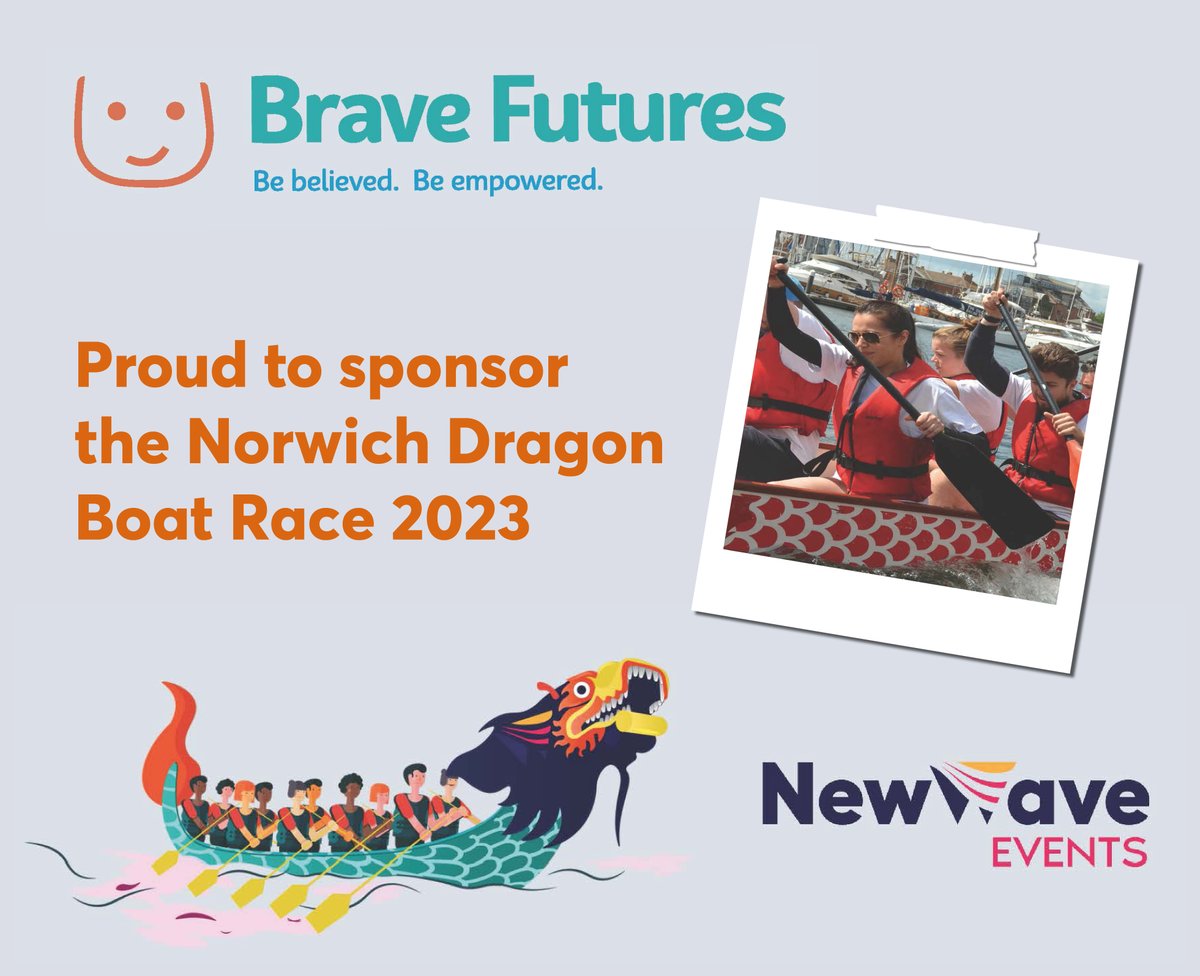 We are proud to support the inaugural @Brave_Futures' Dragon Boat Race, taking place on Norwich Riverside on 16 September! No prior experience required. Learn more and sign up to battle #TeamLG to the finish line here: bit.ly/3Obd6Zw