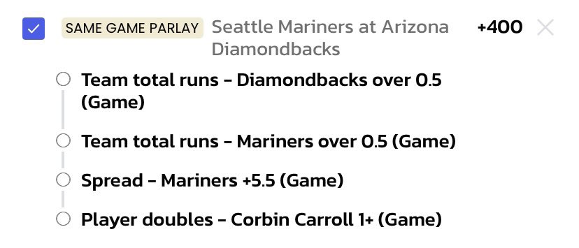 evwizard23's tweet image. #BetMGM plays today! 1u on SGP insurance, got the risk free token from daily game:
EV: 62.5% with promo
QK: 3.38u with promo

And complimentary $2 free bet use. Might as well go crazy with it:
EV: -1.63%
FBC: 96.87%