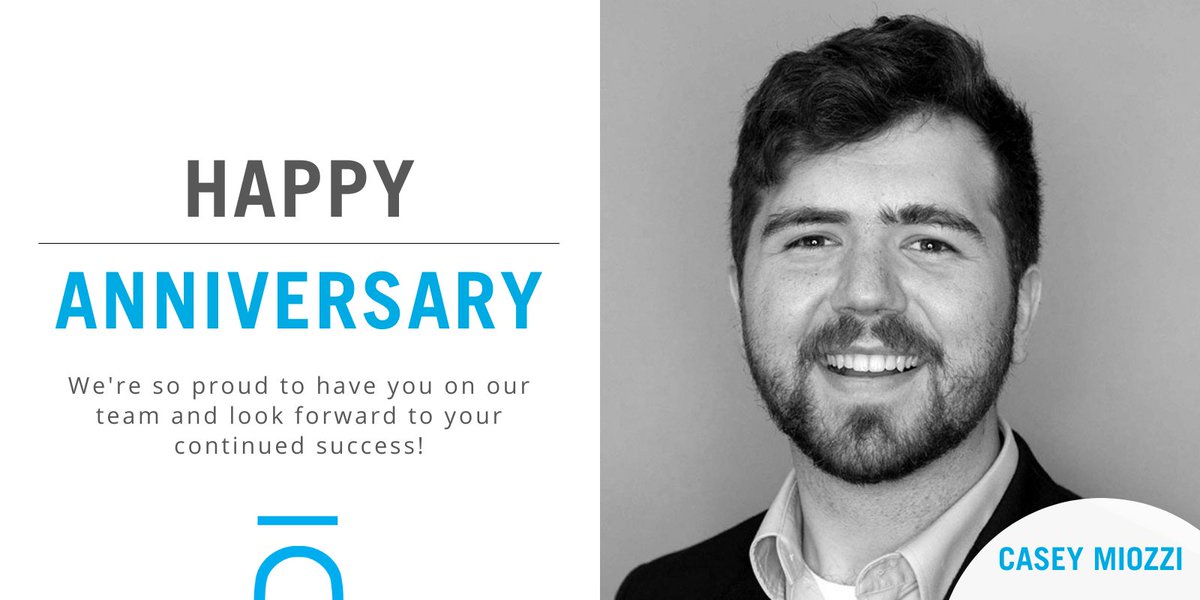 Happy Prolocity Anniversary, Casey! We greatly appreciate your passion and dedication. Cheers to more years ahead!