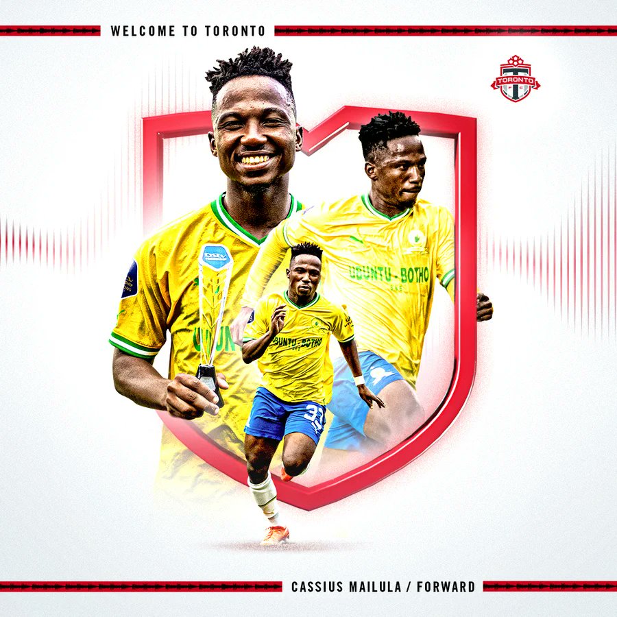 iDiskiTimes's tweet photo. 🚨 𝗗𝗢𝗡𝗘 𝗗𝗘𝗔𝗟:

Toronto FC have announced the signing of Cassius Mailula from 
Mamelodi Sundowns on a contract until 2026 with an option for 2027. https://t.co/wNGmMB47ka