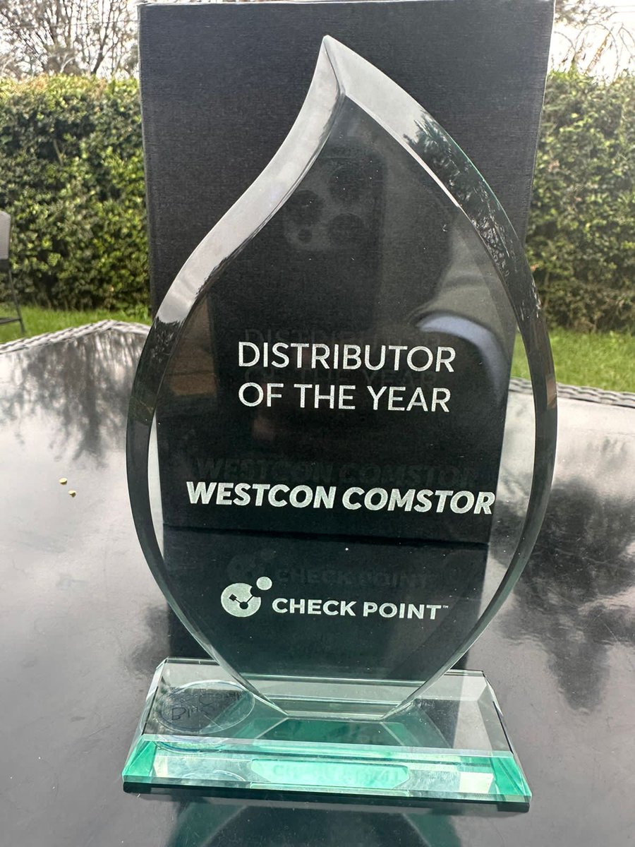 WestconSSA's tweet photo. We are thrilled to be honored with the prestigious Distribution Award of the Year 2022 from @CheckPointSW! ๐
This incredible achievement wouldn't have been possible without the dedicated efforts of our extraorindary team! ๐๐
#DistributionAward #Collaboration #Success https://t.co/ae5GpNIiqA