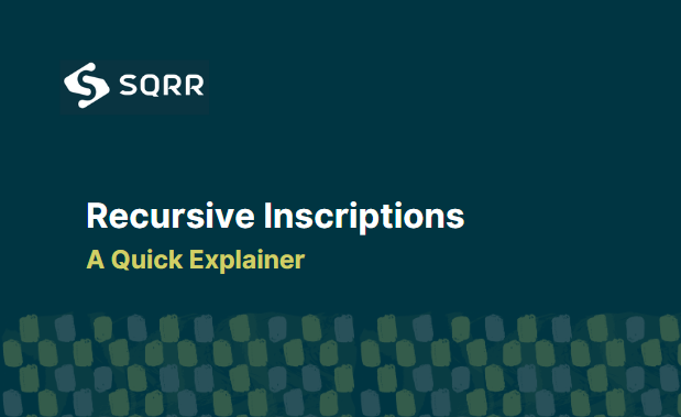 1/n🎉#RecursiveInscriptions! #Recursives is an exciting upgrade in #Ordinals Protocol that allows #inscriptions to draw data from previous inscriptions or a chain of inscriptions. This minor upgrade has the potential to increase composability and introduce a source of randomness.