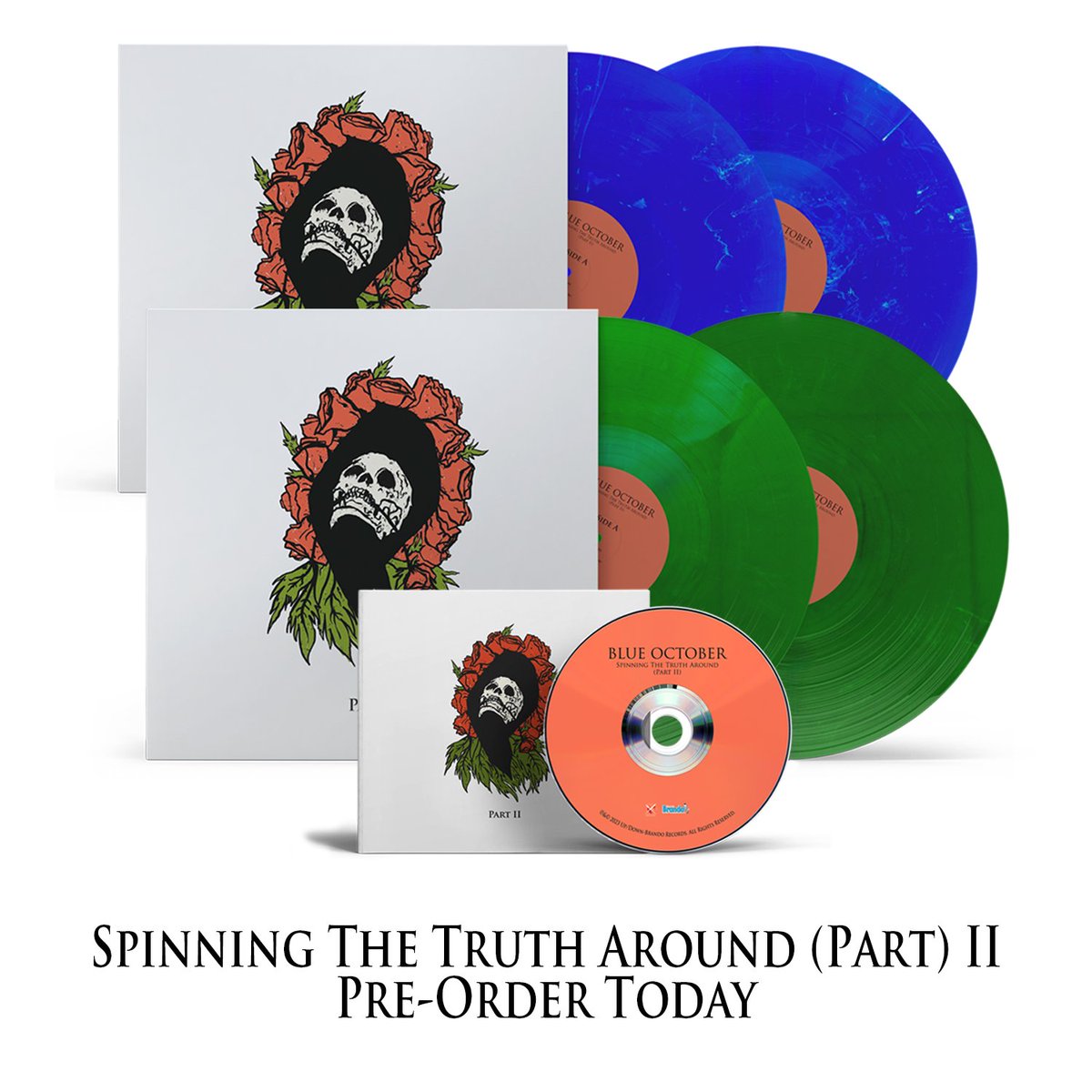blueoctober's tweet photo. Spinning The Truth Around (Part II) coming September 29th! 
Pre-order the new record now. 
Autographed CDs and Vinyl are available.

👇 👀 👇 
https://t.co/siHNAJxasL https://t.co/fdSHJSMLjr