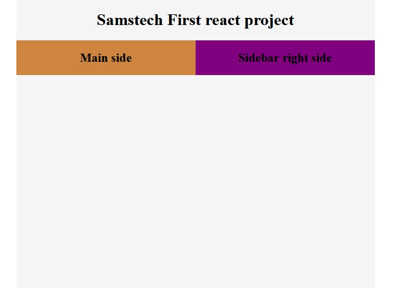 AkaliSammy's tweet image. My day 1 of learning react was a success.
So far I managed to learn about the overall structure of react
How to create and use components.
How to use props
And how to apply styles in react
Below is what I manageed to create in react
#learnreact