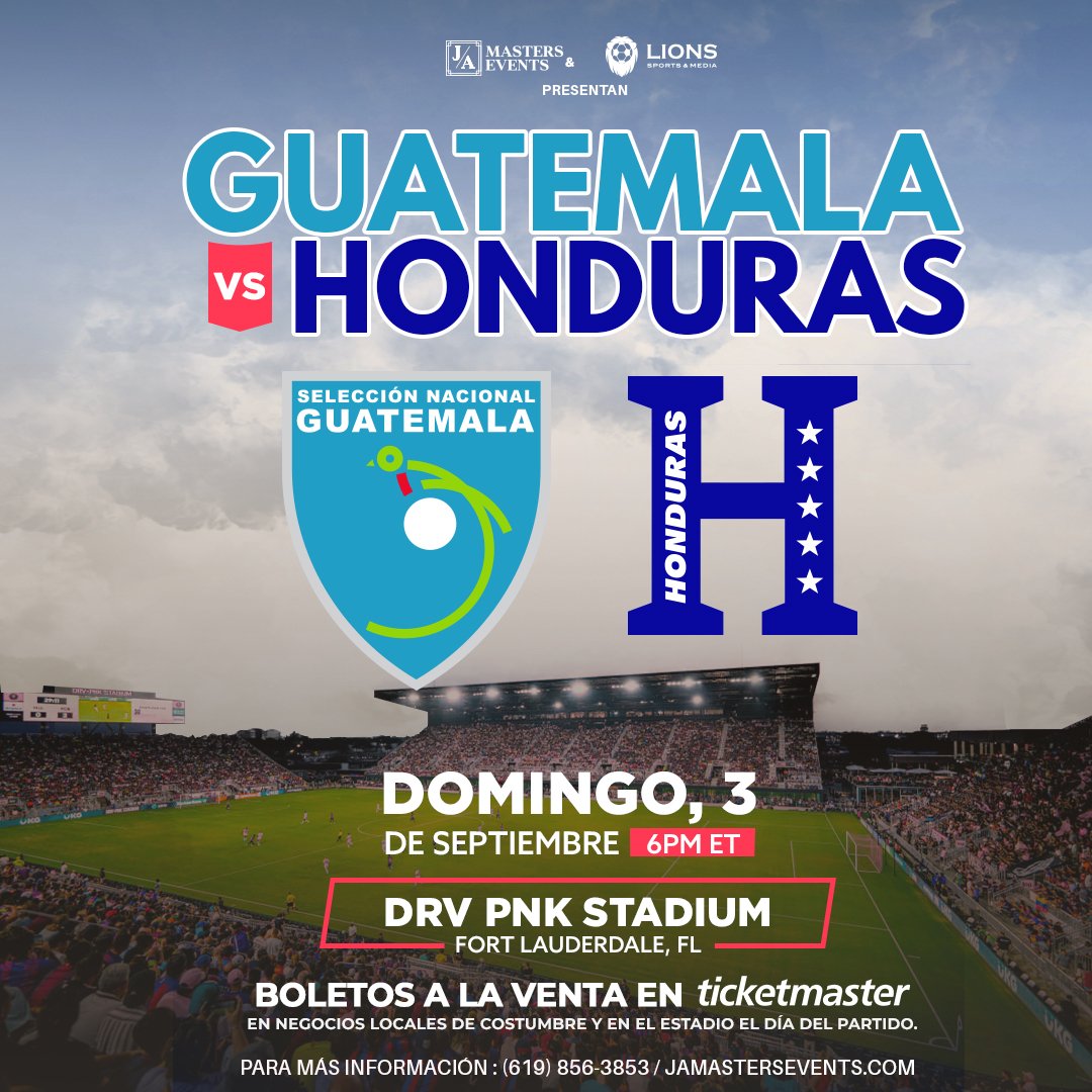 DRV PNK Stadium Set to Host Honduras and Guatemala in International  Friendly on September 3