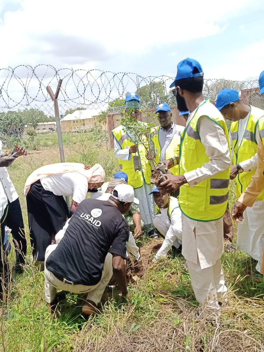 WCS_Nigeria's tweet photo. Celebrating #WorldConservationDay in Bauchi with the Bauchi State Tourism Development Corporation and Abubakar Tatari Ali Polytechnic Bauchi. Our team members participated in the tree planting activity to commemorate this special day. #ConservationMatters https://t.co/Gtbz6MBHkV