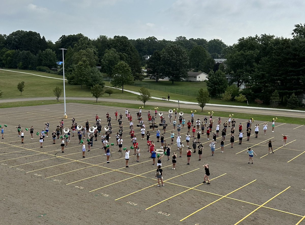 GlenOak_Band tweet picture