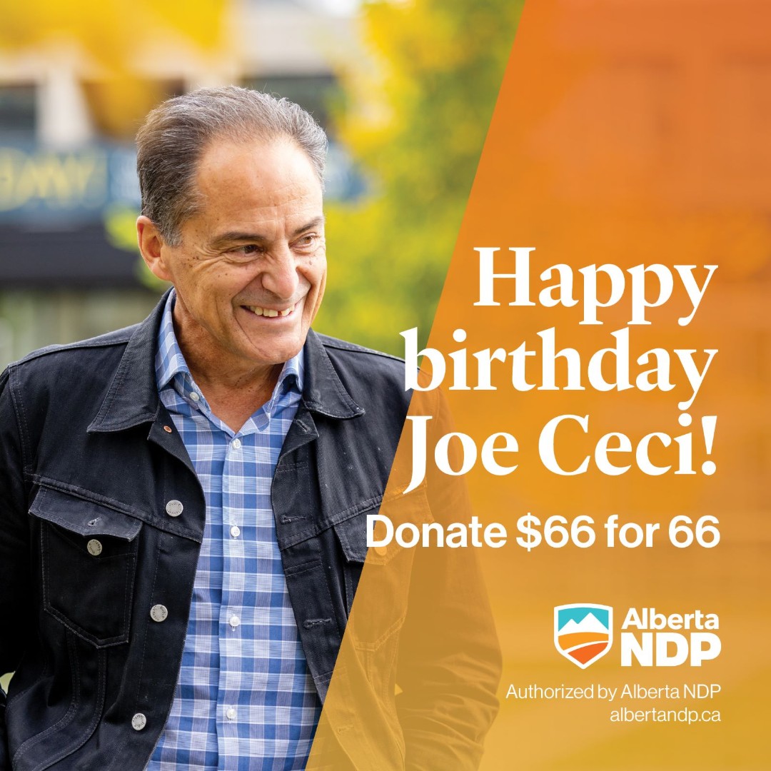 Still feeling young! I’m so excited for the future of our province and party, but we won’t be able to do it without you!

Today, I'm sharing some fun moments from my life in public service.

Want to get involved? Donate to #66forCeci today: act.albertandp.ca/donate/cbuf

#ableg #yyc