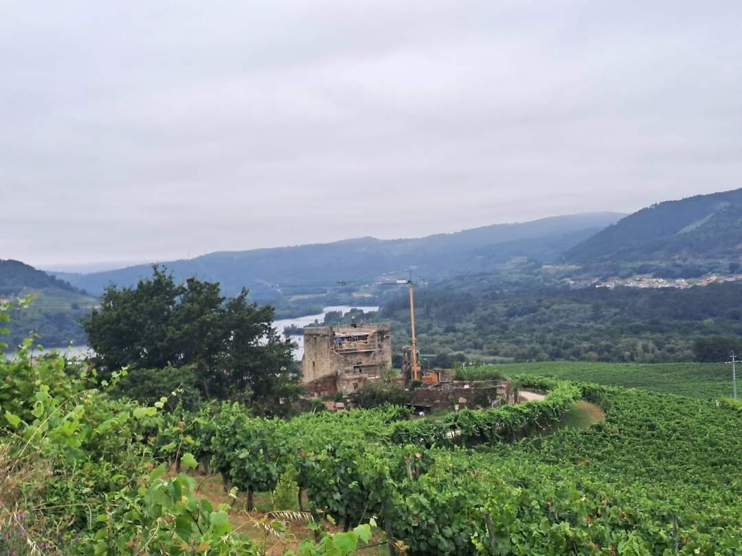 Unha boa noticia, comezaron as obras de restauración da Torre de Puga, no lugar do Olivar (Puga, #Toén). Un dos monumentos máis senlleiros do noso municipio e que levaba varios anos nun estado de ruína preocupante.