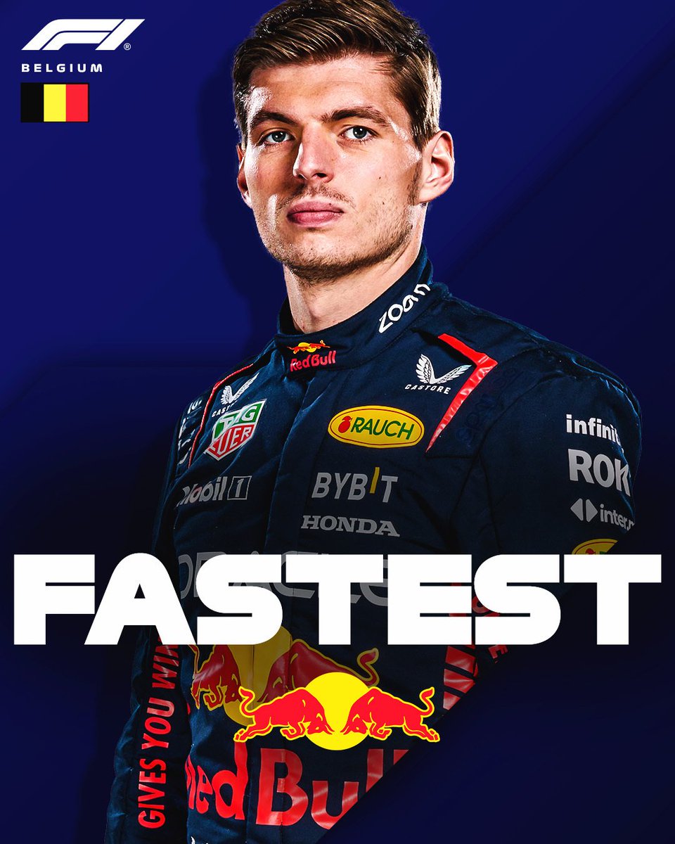 autoracing365's tweet image. Otra POLE para Max en BELGICA 🇧🇪🏁

SALE P6 en el Grid.
#F1 #BelgianGP