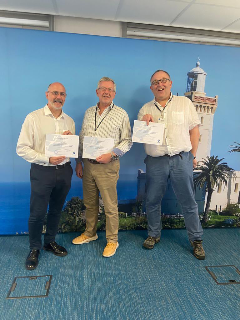 RWD1001's tweet photo. The @trinityhouse_uk team completed the #IALA maritime risk course today at IALA HQ. Working with some amazing colleagues from around the world, all focussed on maritime safety. https://t.co/LZ4MTciCUY