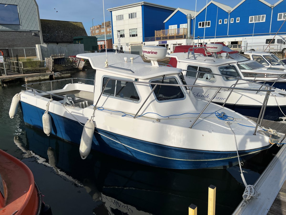 Sold! Really well looked after Aquafish 23, staying at @ladybeemarina!