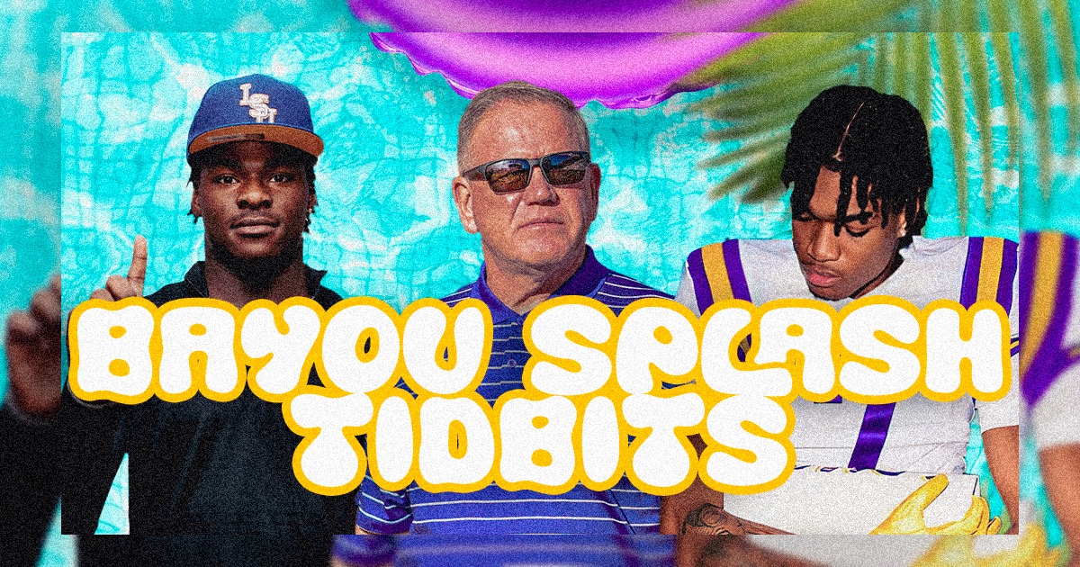 Sheadixon's tweet photo. New: #LSU's Bayou Splash is picking up steam.
Multiple 5-stars are on campus, and the visitor list is sitting at around 50 of the staff's top targets.
Want the scoop ahead of the weekend?
I just dropped the @BengalTigerOn3 Tidbits: Version 1.0. (On3+)
https://t.co/58VLUui36w https://t.co/WHH0XrAall