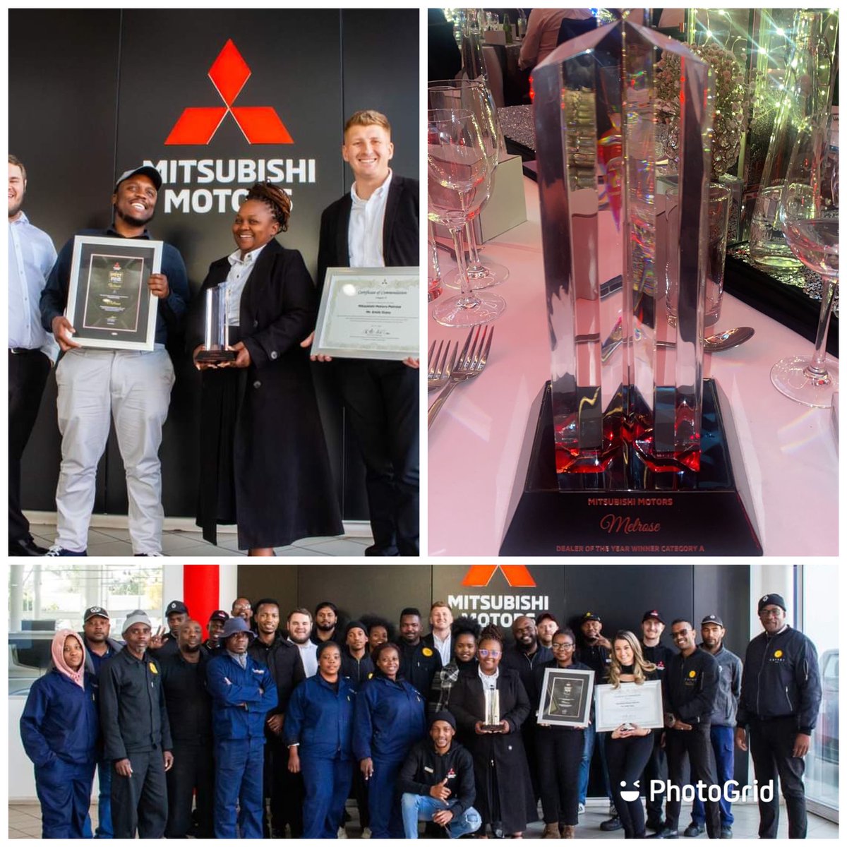 matchref1's tweet photo. So proud of another wonderful achievement. Congratulations to Carter Mitsubishi Melrose on the Mitsubishi Dealership of the Year award. Tremendous success #Carter #MitsubishiMelrose #DealershipoftheYear https://t.co/7Fz69r5rMh