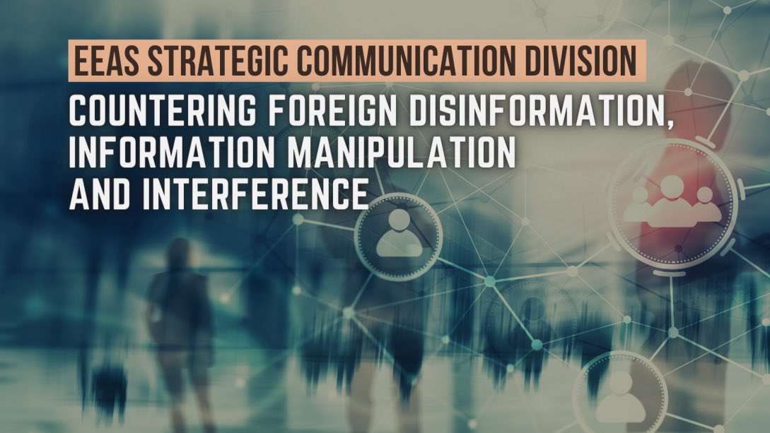 An important step as part of the EU’s #FIMI efforts. Today, the EU imposed restrictive measures against 7 Russian individuals and 5 entities responsible for conducting a digital information manipulation campaign called 'RRN' (Recent Reliable News). Good!

consilium.europa.eu/en/press/press…