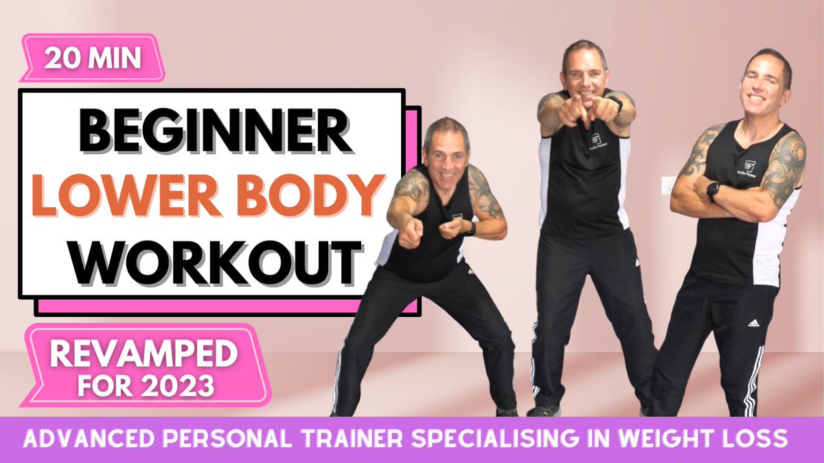 booths_fitness's tweet photo. 20 min LOWER BODY LOW IMPACT WORKOUT for WEIGHT LOSS and BETTER HEALTH| ... Try it here https://t.co/bViLlRN1Jd via @YouTube
#lowimpactworkouts #lowerbodyworkouts #workoutsforweightloss #slimmingworld #weightwatchers #boothsfitness https://t.co/O0YcFF8b0B