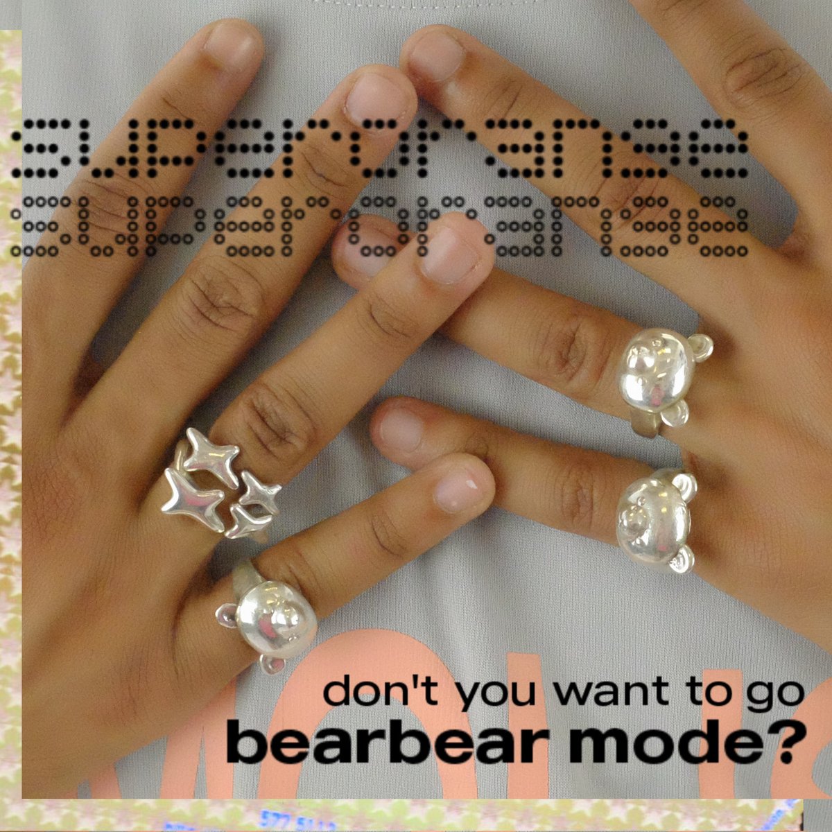 39superorange's tweet image. mister bearbear... available now