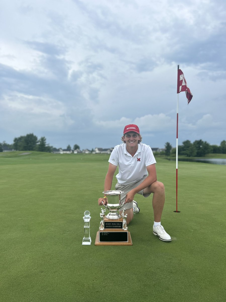 Brett Podobinski (SO) is the 2023 Columbus District Golf Association Champion! 

#RiseUpRedHawks🔴⚪️🔴⚪️