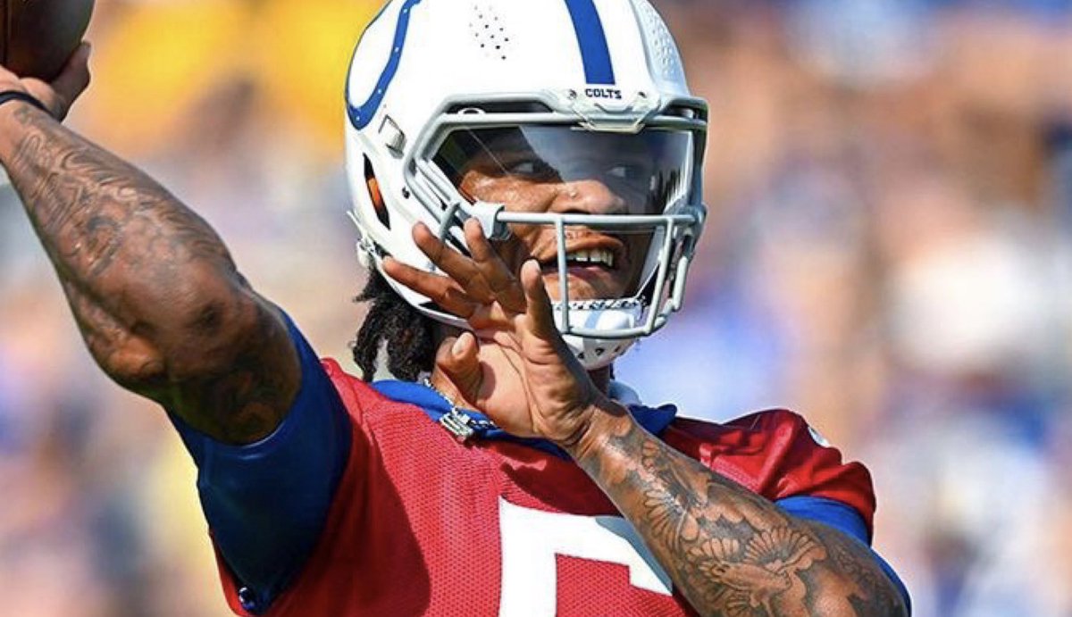 RookieWatxh's tweet image. Anthony Richardson had himself a DAY today at Colts training camp.

Richardson reportedly took “all” of the Colts first team snaps.

Richardson also reportedly had the “play of camp” thus far with 60-yard TD to Alec Pierce.

After practice, Josh Downs (Colts WR) expressed his…