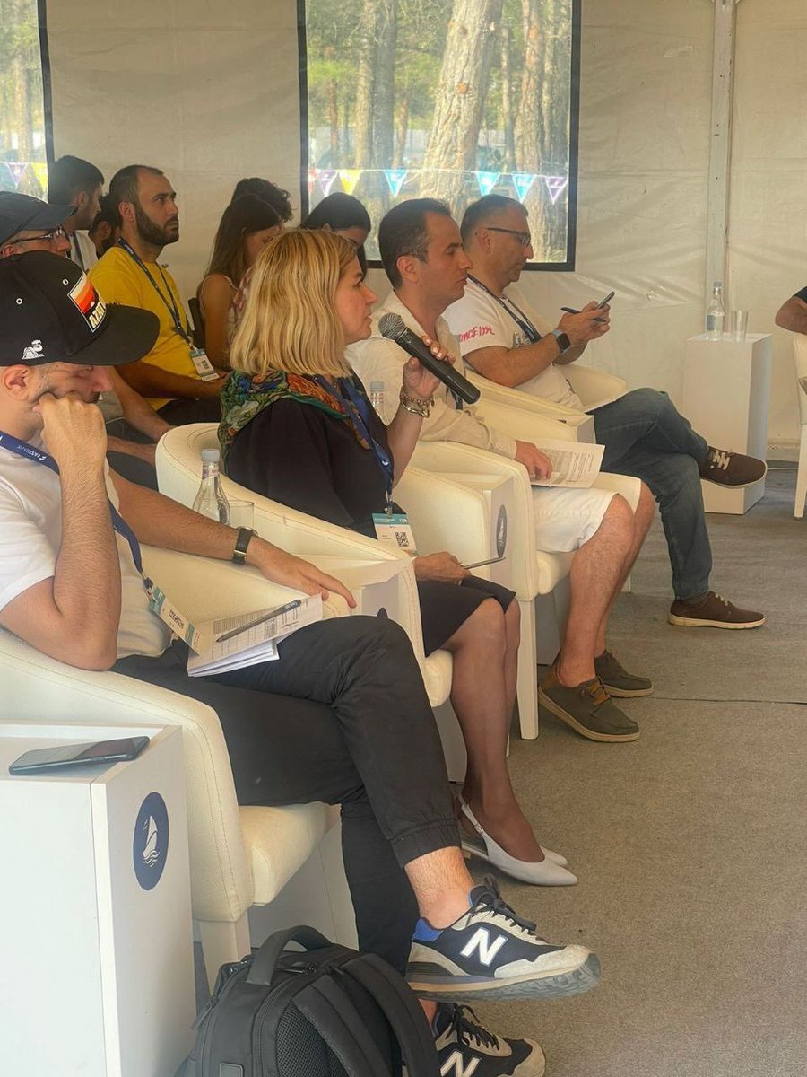 orion_worldwide's tweet image. Our Co-Founder @arakelyan_emma and Financial Analyst Arax Tchertchian participated at the #SevanStartupSummit2023. Emma was a mentor and a judge. Arax and the other team members presented @Orion_Score, our newly launched #startup, which assesses the investability of startups.
