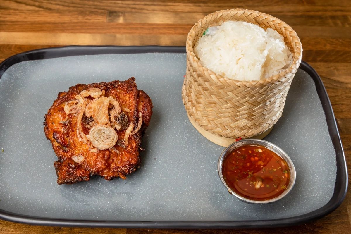 We pride ourselves on our authentic Thai street food with American influences. Our family recipes passed down through generations ensure that every bite is bursting with flavor and satisfaction! Visit us at Le Thai 2. Our original location will be back soon! #LeThai #ChooseWisely