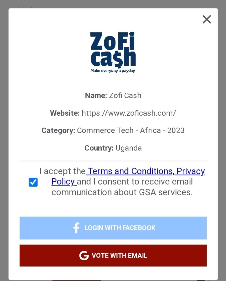 Last day to vote and help @ZofiCash bag this award 🙏 

kindly click bit.ly/3DmDri3 to vote

#GSAAfrica2023
#GSAwards