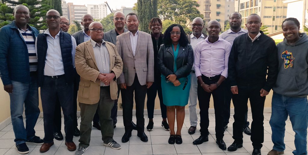 #TODAY KETRACO courtesy call on EAPP GS: The team is in Addis Ababa for negotiations on wheeling arrangements to facilitate the power purchase from Ethiopia to Tanzania through Kenya. EAPP team shared updates on regional power market and  operational readiness. #energycooperation