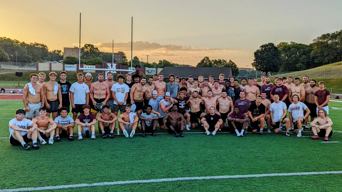 Summer Squad 23!  Last day of summer workouts this am!  Proud of this group and the work they put in this summer!  #Rarebreed