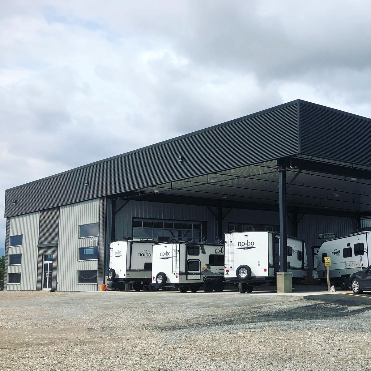 Cranbrook: At 29,000 sq ft, Runner’s RV has tripled the size of the RV dealership. The new building has a spacious indoor &amp; outdoor sales showroom,  “Camping World-like” accessories &amp; merchandise section, a huge parts &amp; service dept , inclding nine drive-thru service bays.