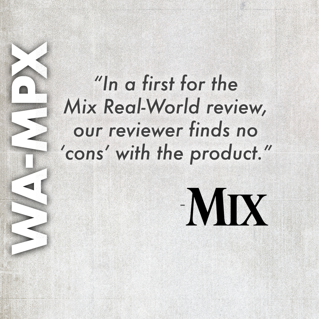 WarmAudio's tweet image. Mix tells it like it is!

Don't take our word for it. Tap the link below for a demo deep dive to hear how this insanely versatile preamp performs.

👇
warmaudio.com/wa-mpx

@Mix_Magazine 
#warmaudio #wampx #recording #recordingstudio #studiolife #tubepreamp #mixonline