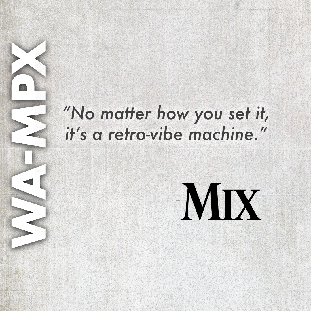 WarmAudio's tweet image. Mix tells it like it is!

Don't take our word for it. Tap the link below for a demo deep dive to hear how this insanely versatile preamp performs.

👇
warmaudio.com/wa-mpx

@Mix_Magazine 
#warmaudio #wampx #recording #recordingstudio #studiolife #tubepreamp #mixonline