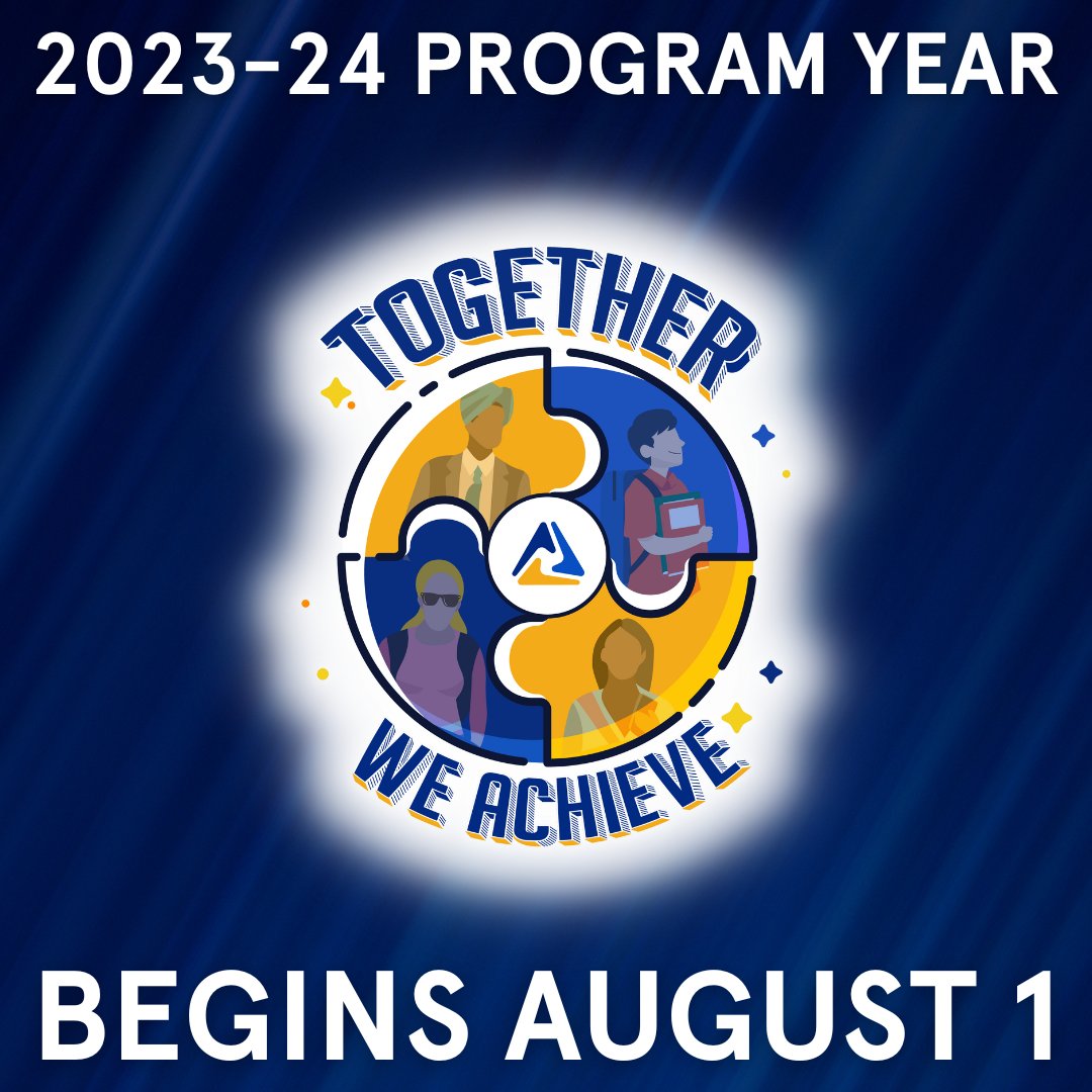 New year, new theme! We're so excited to kick off the 2023-24 program year next week—visit fbla.org on August 1 and get started on scholarship applications, chapter activites, and planning for the year ahead. #TogetherWeAchieve