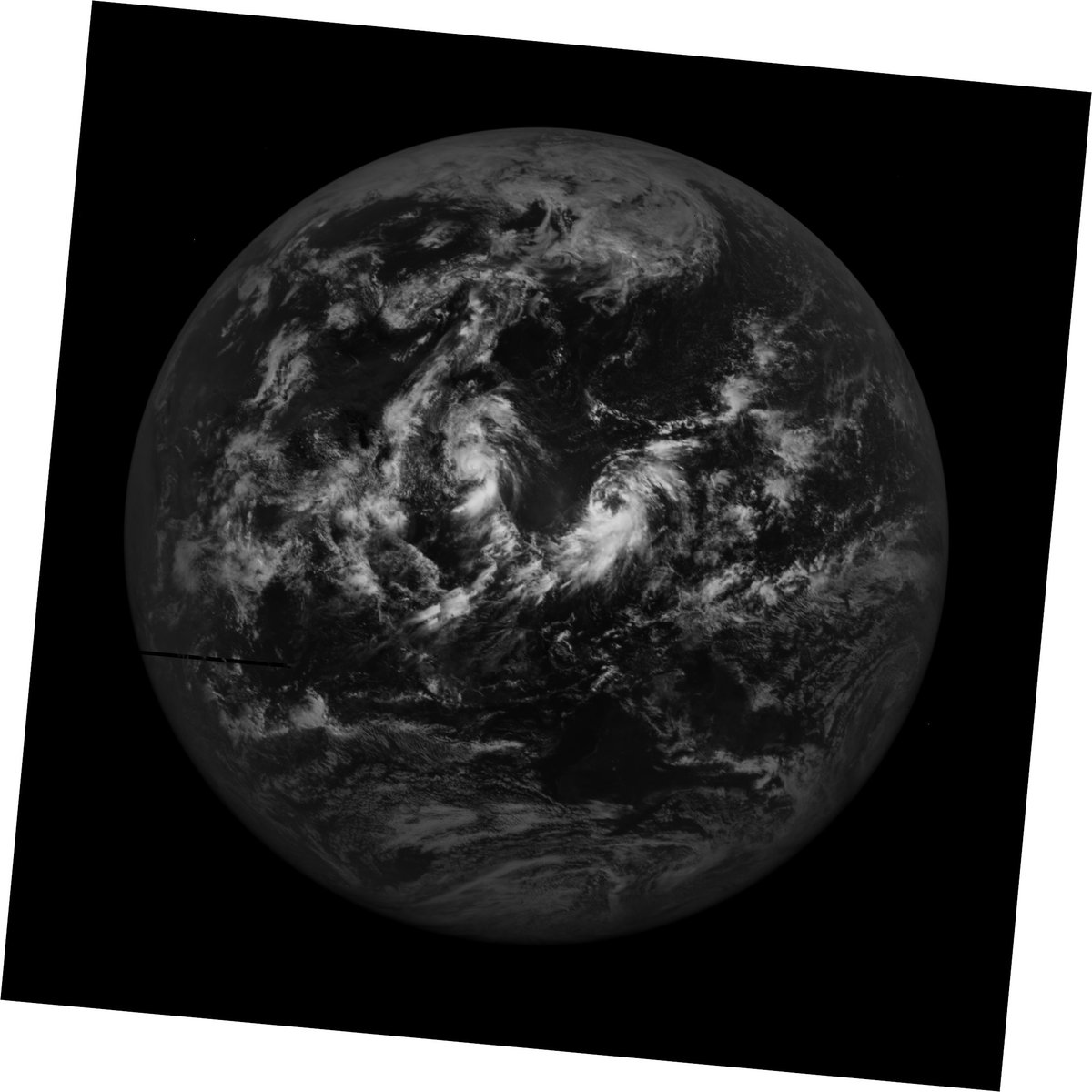 #DSCOVR Picture of the Day, Asia. Received @SternwarteBO