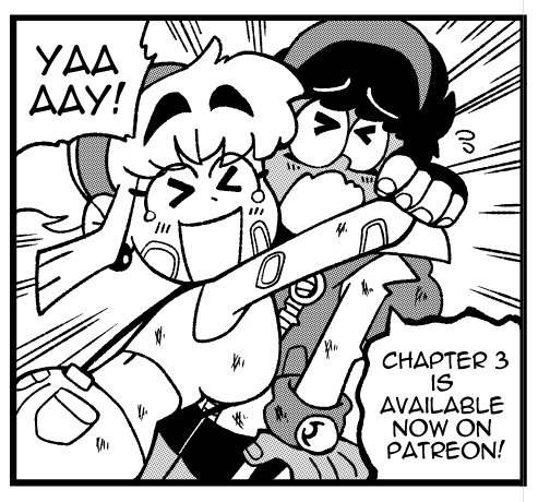 Chapter 3 (44 pages) of Red Hot Roller is finished! Become a patron to gain early access! Chapter 2 will go free publicly some time early August. Hope you'll look forward to it!
https://t.co/jF5QXOTeN8
