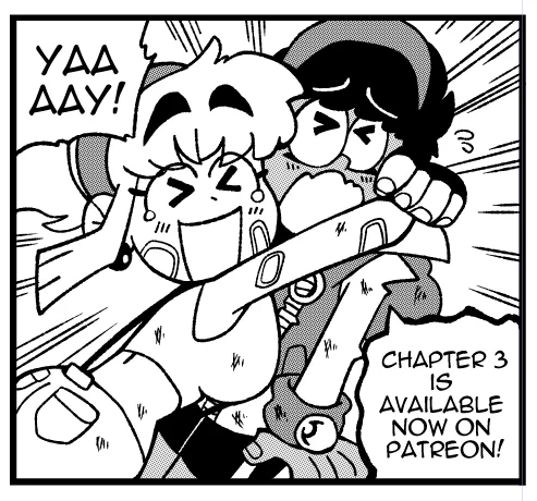 Chapter 3 (44 pages) of Red Hot Roller is finished! Become a patron to gain early access! Chapter 2 will go free publicly some time early August. Hope you'll look forward to it!  

https://t.co/jF5QXOTeN8 