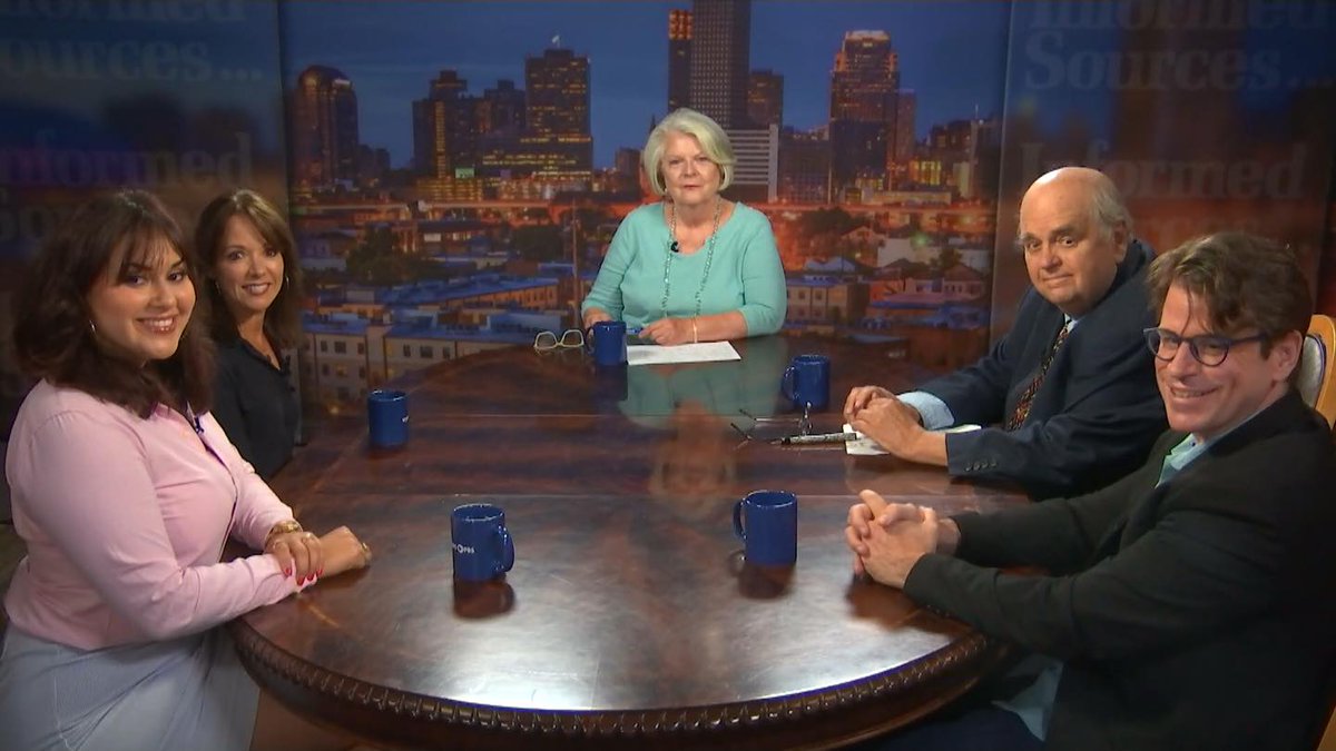 Tonight's Informed Sources are talking about NOPD chief search, new Riverfront plan, N.O. assessments & more. Marcia Kavanaugh & Errol Laborde welcome Stephanie Riegel, Gabriella Killett & Ben Myers of @NOLAnews. Tonight 7pm on @WYESTV, wyes.org & YouTube