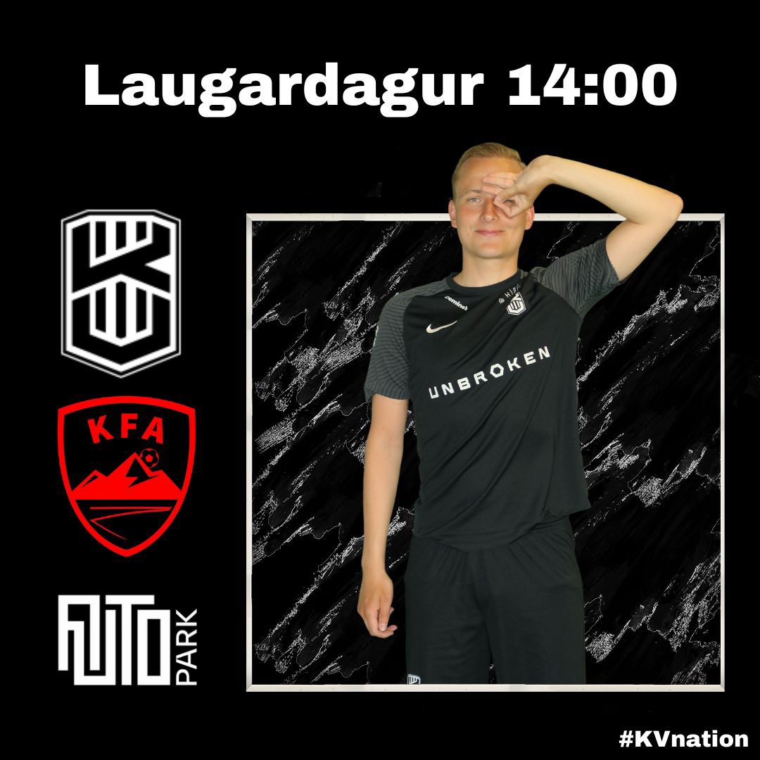 🚨🚨AUTO PARK á morgun🚨🚨 🆚 KFA 🕛 14:00 🏟 AUTO PARK #KVnation