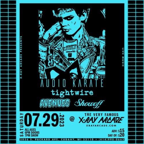 TOMORROW NIGHT!! Come party with us along with Audio Karate, Tightwire, and Showoff at the very famous X-Ray Arcade!! 😎🍻

➡️Event Info: fb.me/e/3AImZIUL7 ⬅️