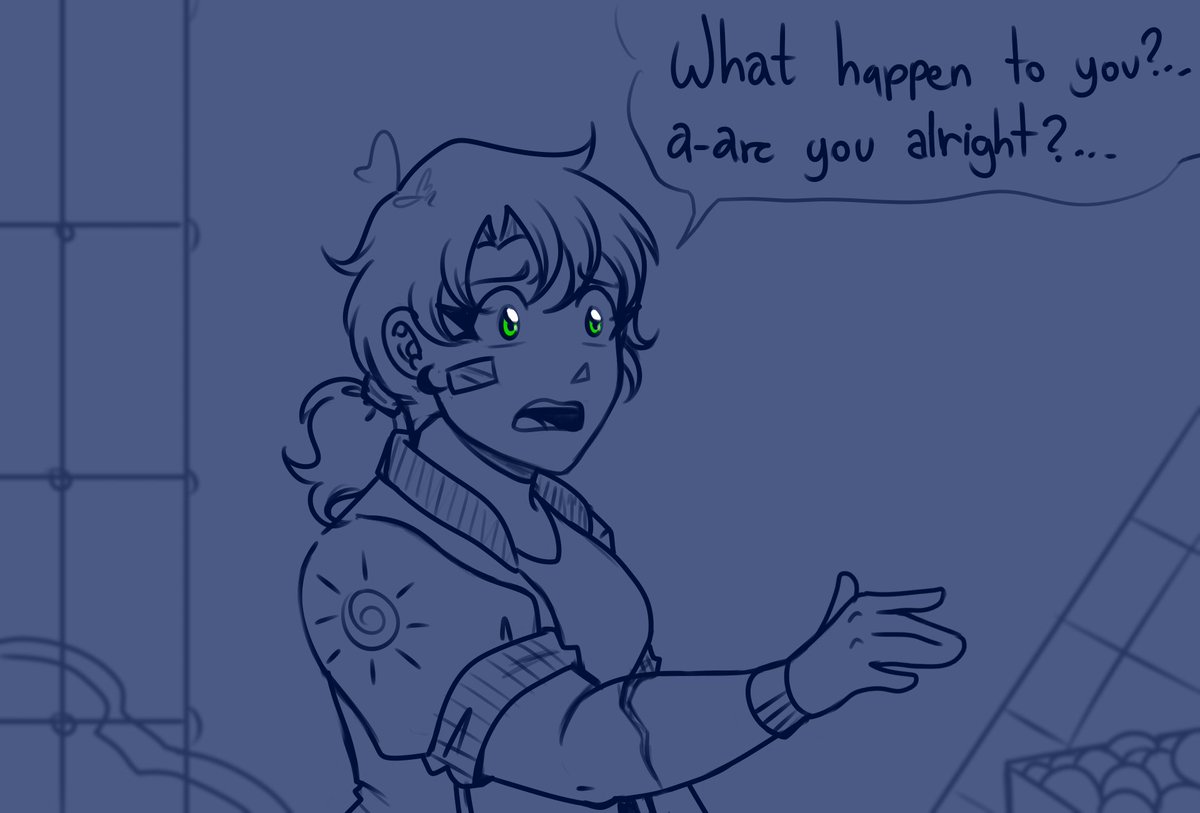 Minely_22's tweet photo. Mini comic that maybe I'll continue later 😌👏✨✨
The character besides Eclipse is my own Oc: Mileena 💜

Hope u like it! 
#fnaf #FNAFRuin #fnafeclipse #daycareattendant #sundrop #moondrop https://t.co/SIt4uTNyj2