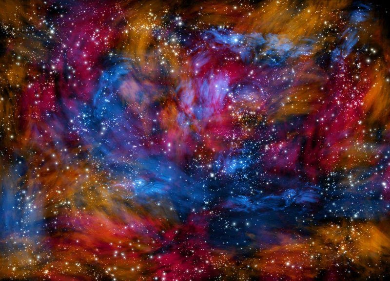 The Galaxy 
우리 은하계엔 태양과 같은 항성(star)과 지구와 같은 행성(planet)이 약 1000억개이상이 있다고 한다.그런 은하계가 우주엔 다시 약 1000억개 이상이 있다고 하고.
우주의 크기는 빛이 900억년도 더 넘게 쉬지 않고 날아가야할 만큼 광활하다. 인간이란 과연 뭘까?SW : Maya>PaintEffects